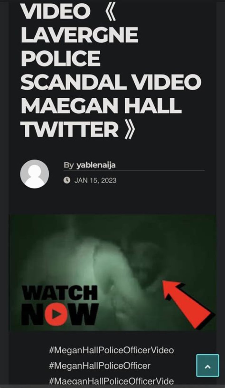 Shocking Maegan Hall Video Surfaces