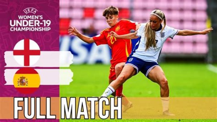 Spain U19 v England U19 live match 24 July 2024 Livestream TV