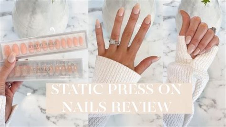 Static Press On Nails