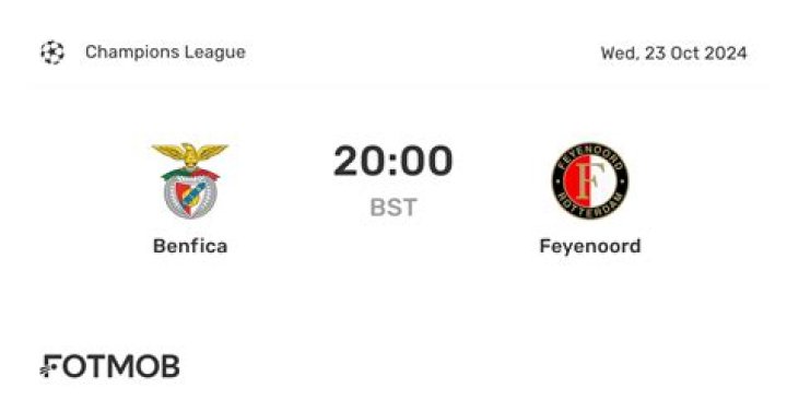 [[[STREAM**]==]] Benfica VS Feyenoord live match 28 July 2024