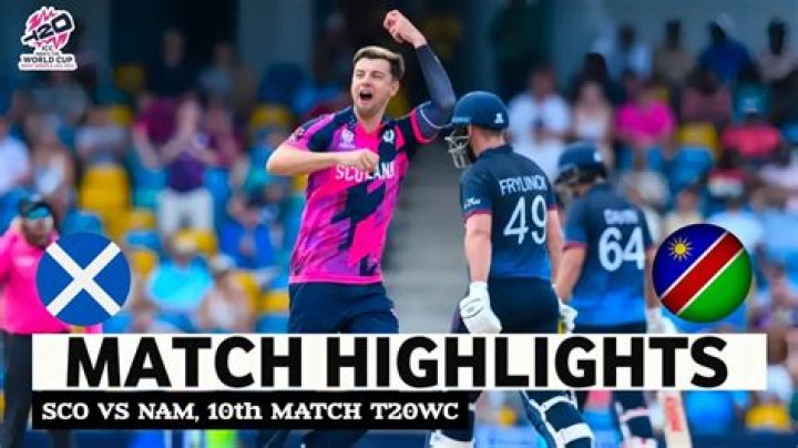 Stream: Scotland VS Namibia Live 26 July 2024 Today
