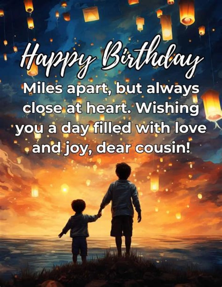 Striking Happy Birthday Images For Your Cousin: Celebrate With Joy