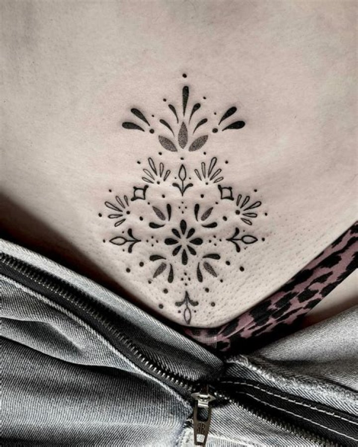 Tattoo On Pubis
