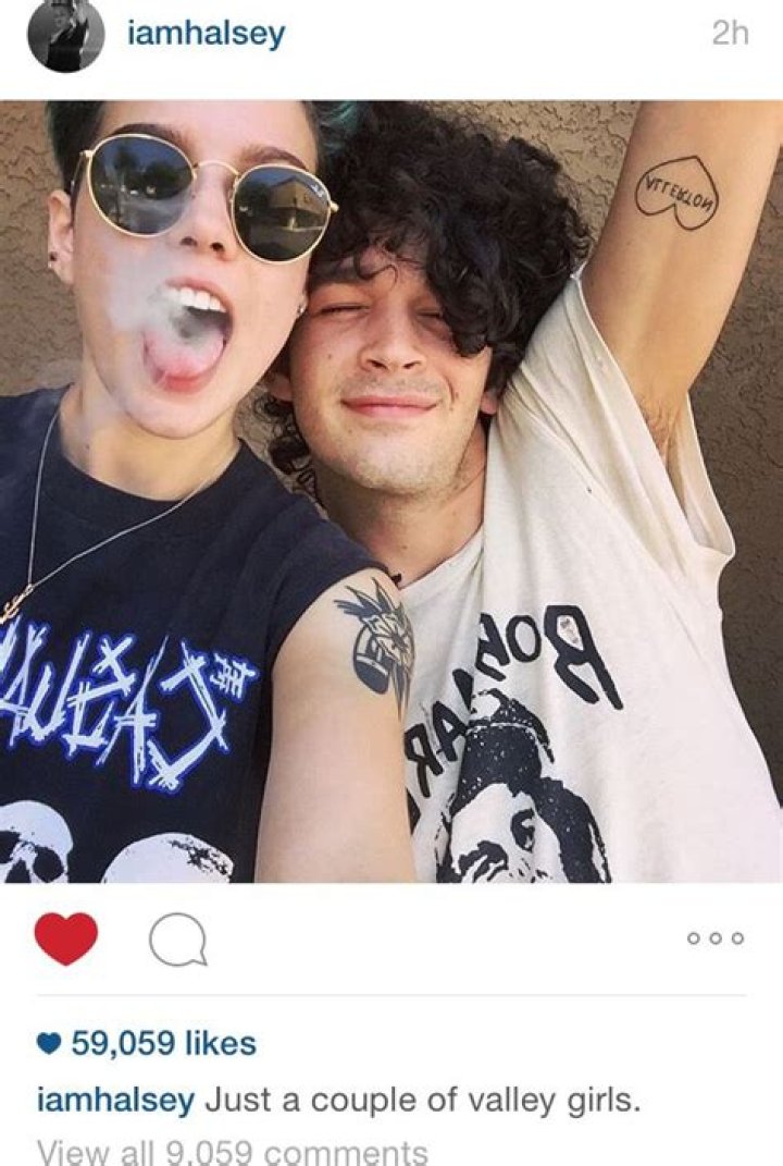 The Enduring Love And Creative Collaboration Of Matt Healy And Halsey