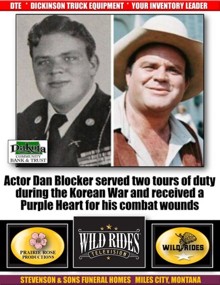 The Legendary Actor Dan Blocker: A True Western Icon