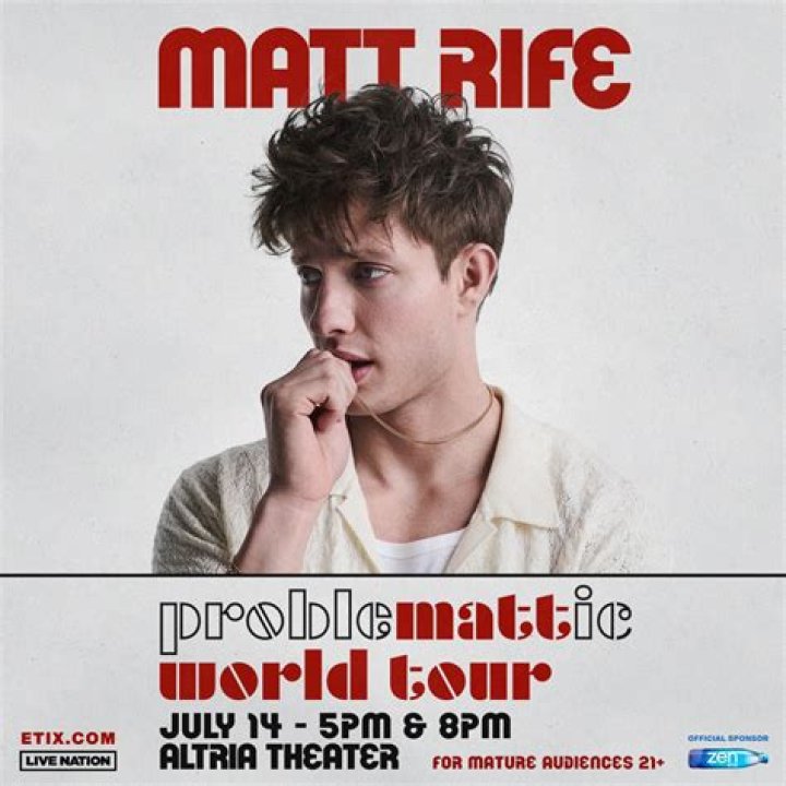 The Matt Rife Problematic World Tour