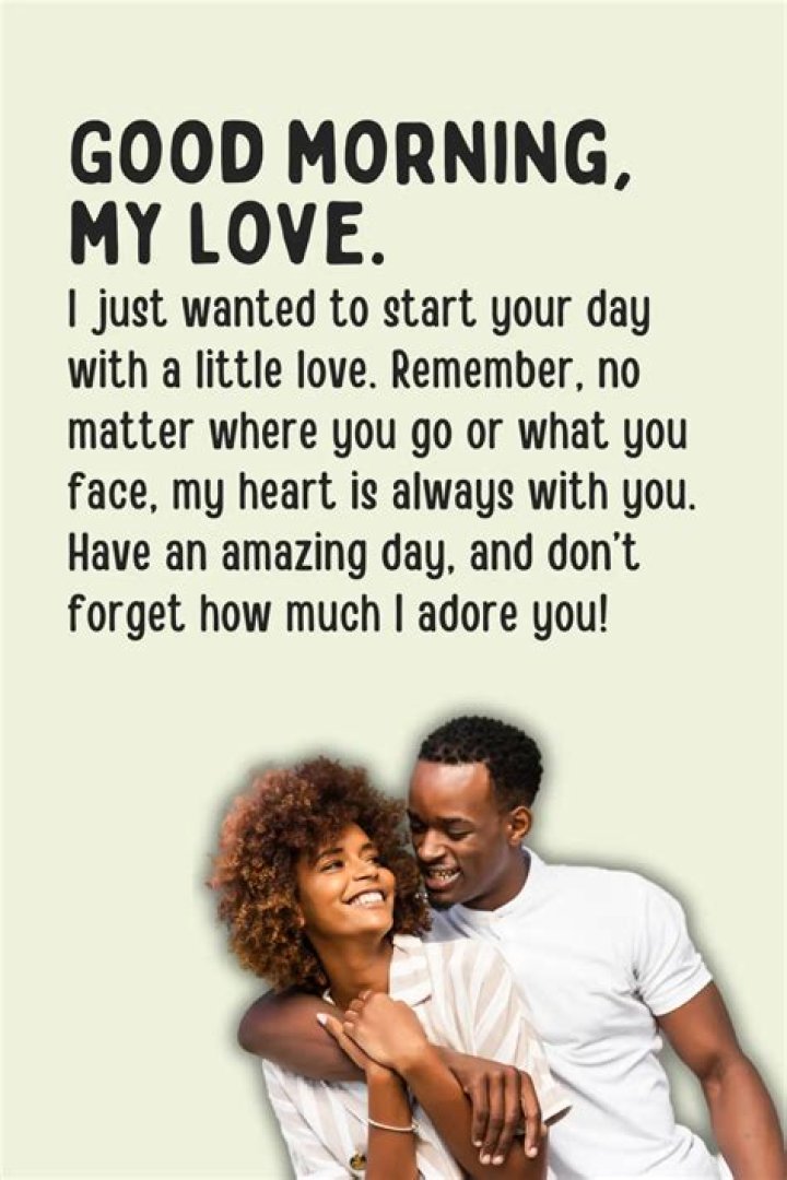 The Perfect Morning Message To Make Her Long Distance Feel Closer