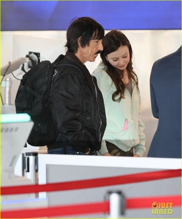The Surprising Details Of Anthony Kiedis' Young Girlfriend