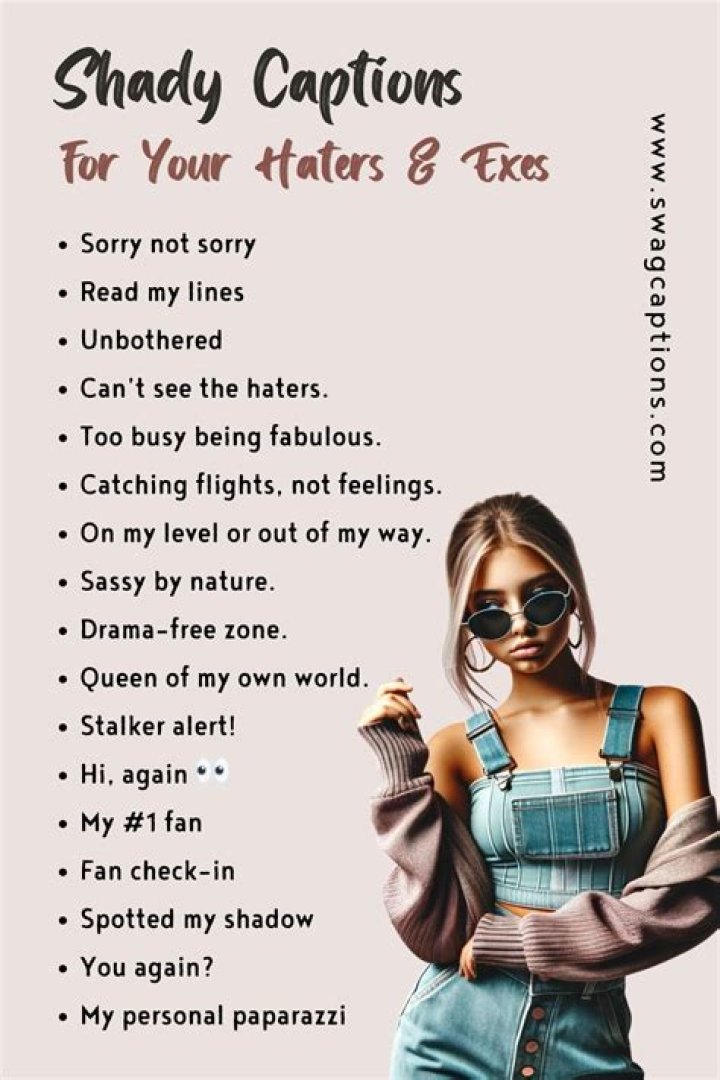 The Ultimate Captions For Silencing Haters Online