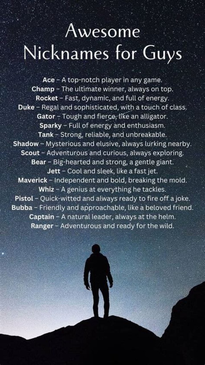 The Ultimate Guide To Adorable Nicknames For Guys