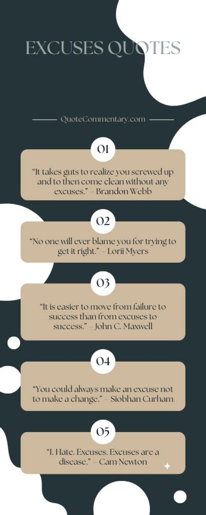 The Ultimate Guide To Excuses: Quotes And Wisdom For Every Occasion
