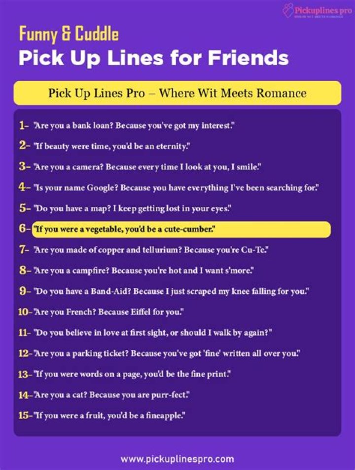 The Ultimate Guide To Irresistible Pick Up Lines For Her
