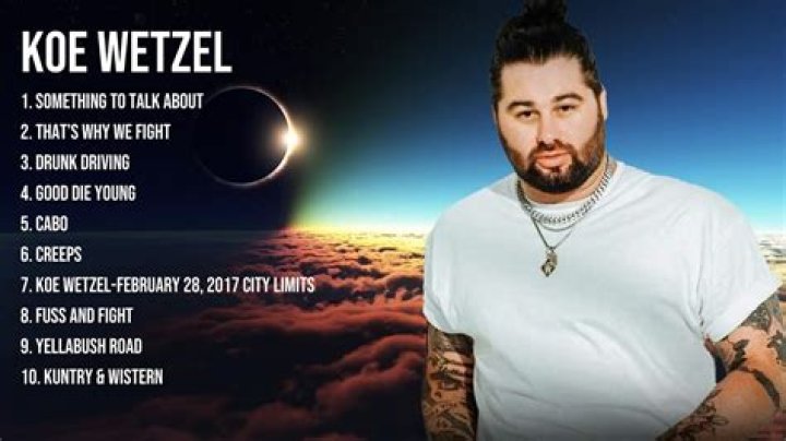 The Ultimate Guide To Koe Wetzel: Music, Lyrics, And More