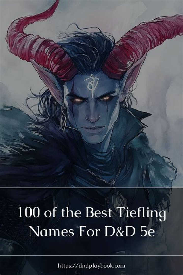 The Ultimate Guide To Tiefling Names: A Comprehensive List