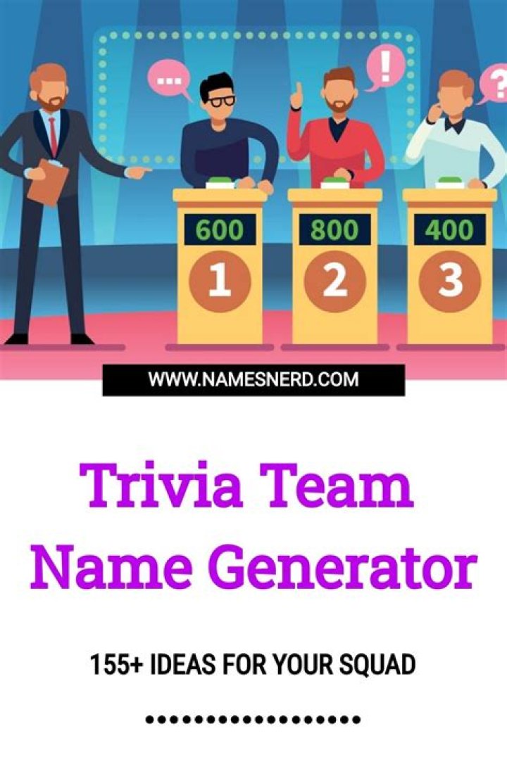 The Ultimate Trivia Name Generator: Uncover Extraordinary Names