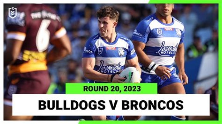 Today: Canterbury-Bankstown Bulldogs vs Brisbane Broncos live online 27 July 2024 Stream