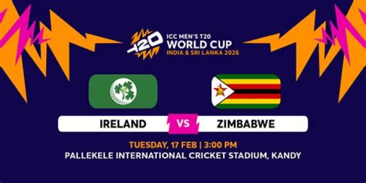 Today: Ireland vs Zimbabwe live watch 25 July 2024