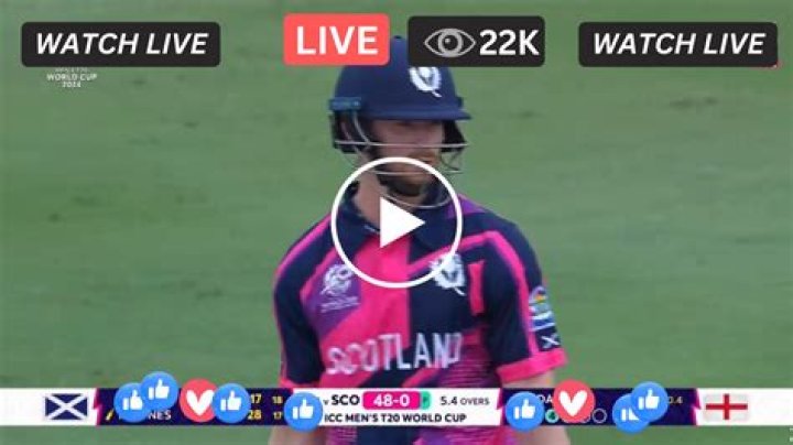 [[TODAY<<<<]((] Today: Scotland VS Namibia live watch 26 July 2024