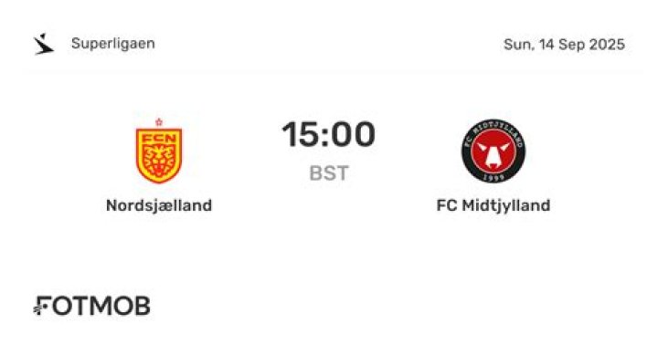 (TV!) Nordsjælland mod Midtjylland live stream Kampe - herrer 27/07/2024