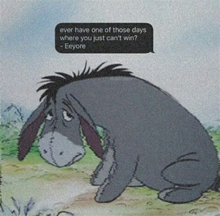 Ultimate Collection Of Eeyore's Depressing Quotes