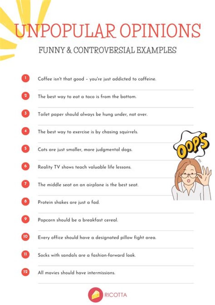 Unconventional Perspectives: Exploring Unpopular Opinions