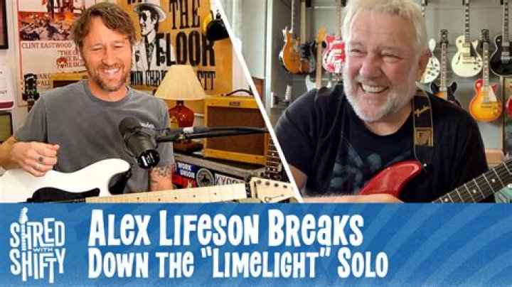 Uncover The Enigmatic Woman Behind Alex Lifeson's Success