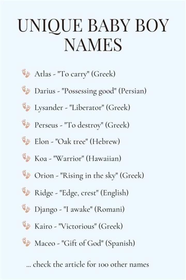 Uncover The Unique Name And Meaning
