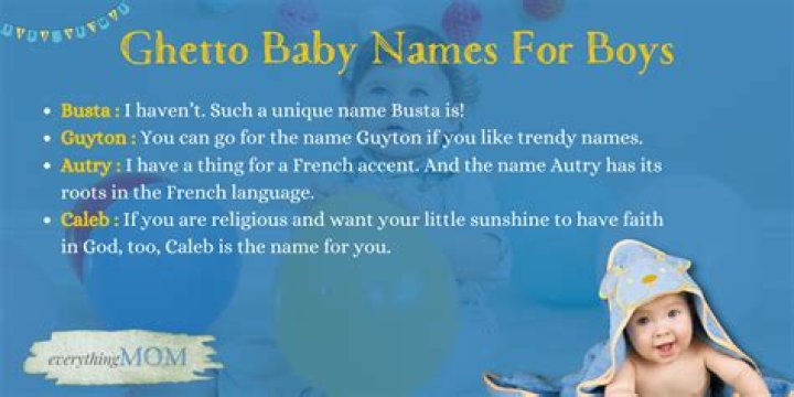 Uncovering The History And Meaning Of Ghetto Male Names