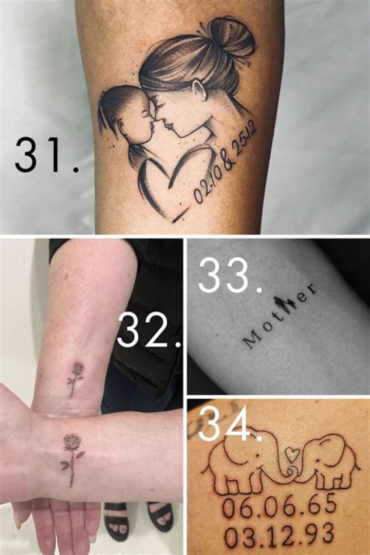 Unique & Creative Mom & Son Tattoo Ideas: A Bond To Admire
