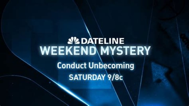 Unveiling Conduct Unbecoming: Dateline Investigations
