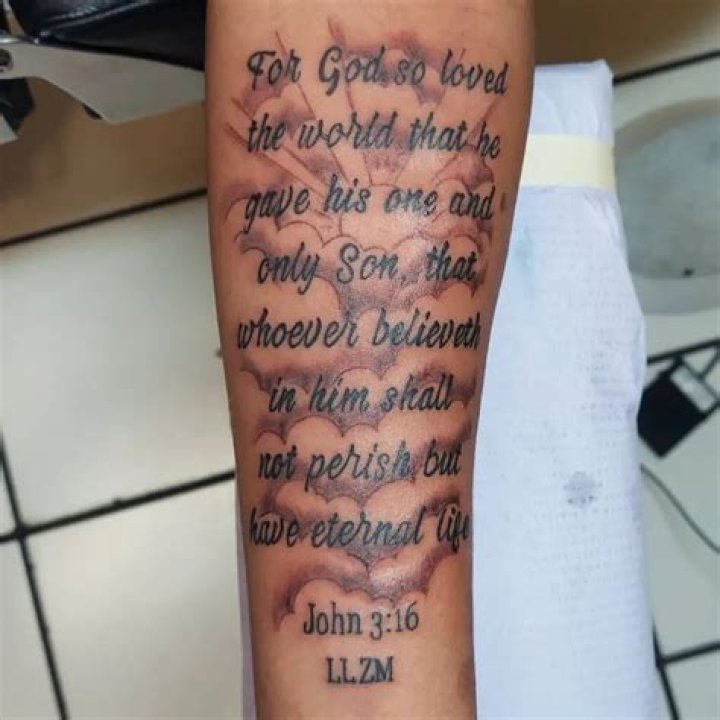 Unveiling Men's Bible Verse Tattoos: Discoveries & Insights