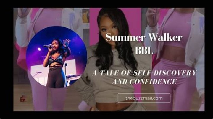 Unveiling Summer Walker's BBL: Discoveries And Insights