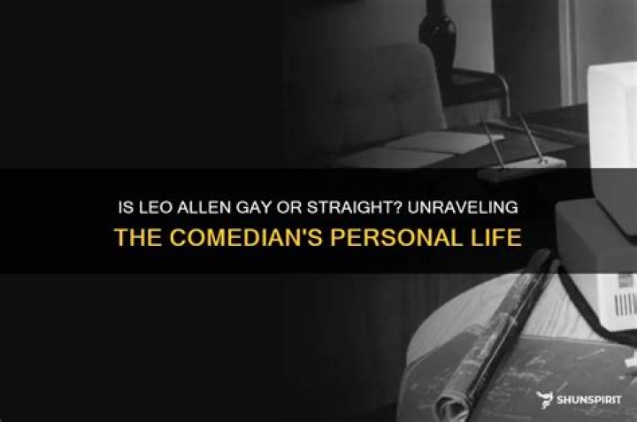 Unveiling The Personal Life Of The Comedian