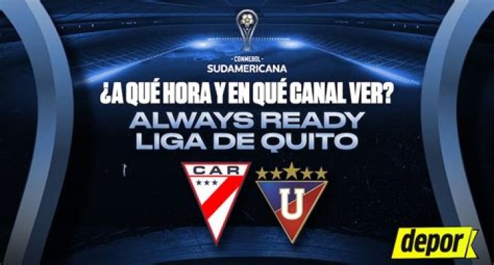 ((VER TV)) Always Ready-LDU Quito en vivo online ¡Goleada alba! LDU Quito derrotó 3-0 a Always Ready por 26 julio 2024