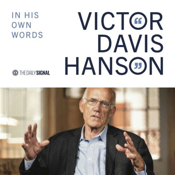 Victor Davis Hanson's Views On Accidents