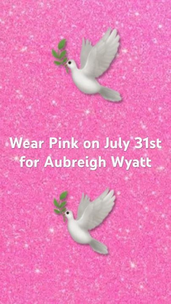 Wear Pink Movement: Support Aubreigh Wyatt's Journey