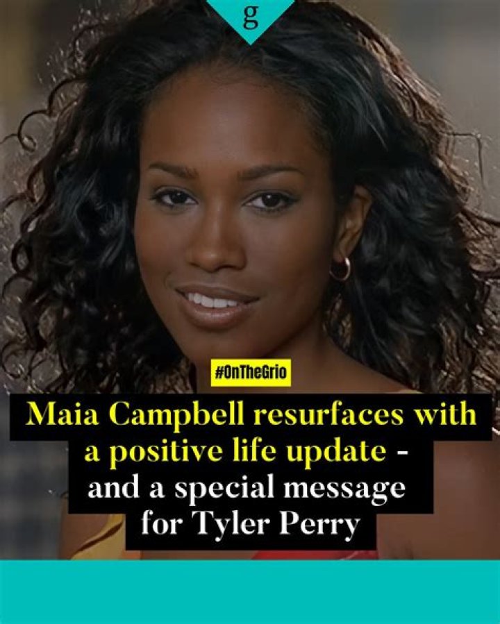 Who Was Maia Campbell Married To? Uncovering Her Matrimonial History