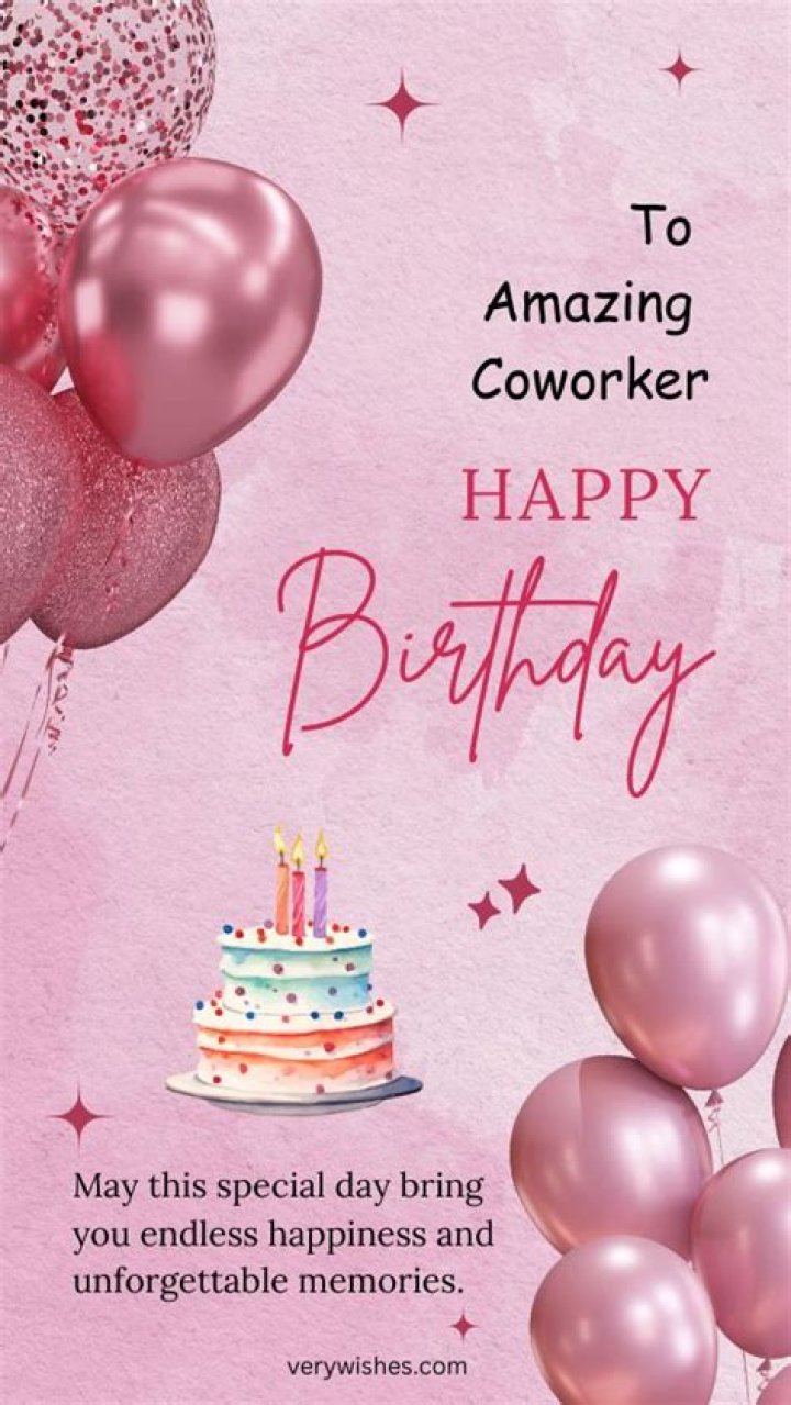 Wish Your Coworker A Happy Birthday With These Heartfelt Greetings