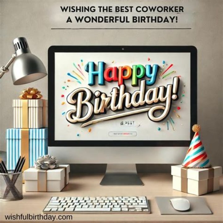 Wishing The Best Bday To My Awesome Coworker