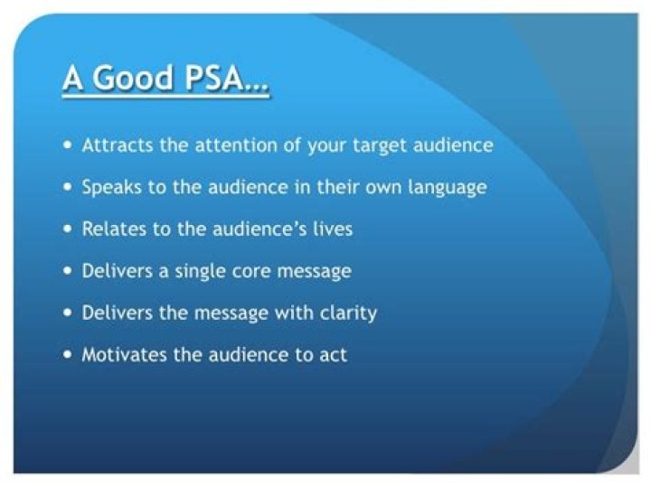 Your Guide To Understanding PSAs