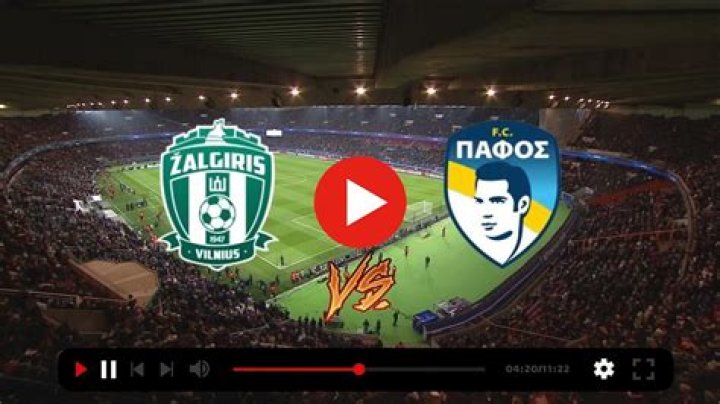 Žalgiris vs Pafos live watch 25 July 2024 Watch Live